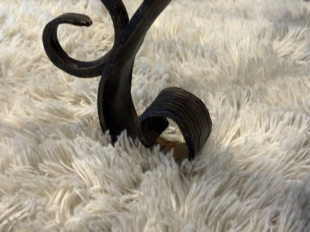 アンティーク　サイドテーブル　大理石　アイアン　コンソール　ビンテージ　SZ