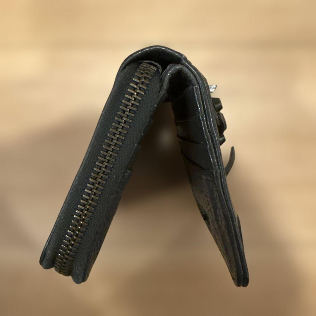 美品 バレンシアガ シティ 二つ折り財布