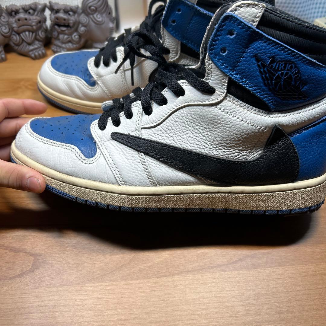 Nike Air Jordan 1 トラビススコット　フラグメント