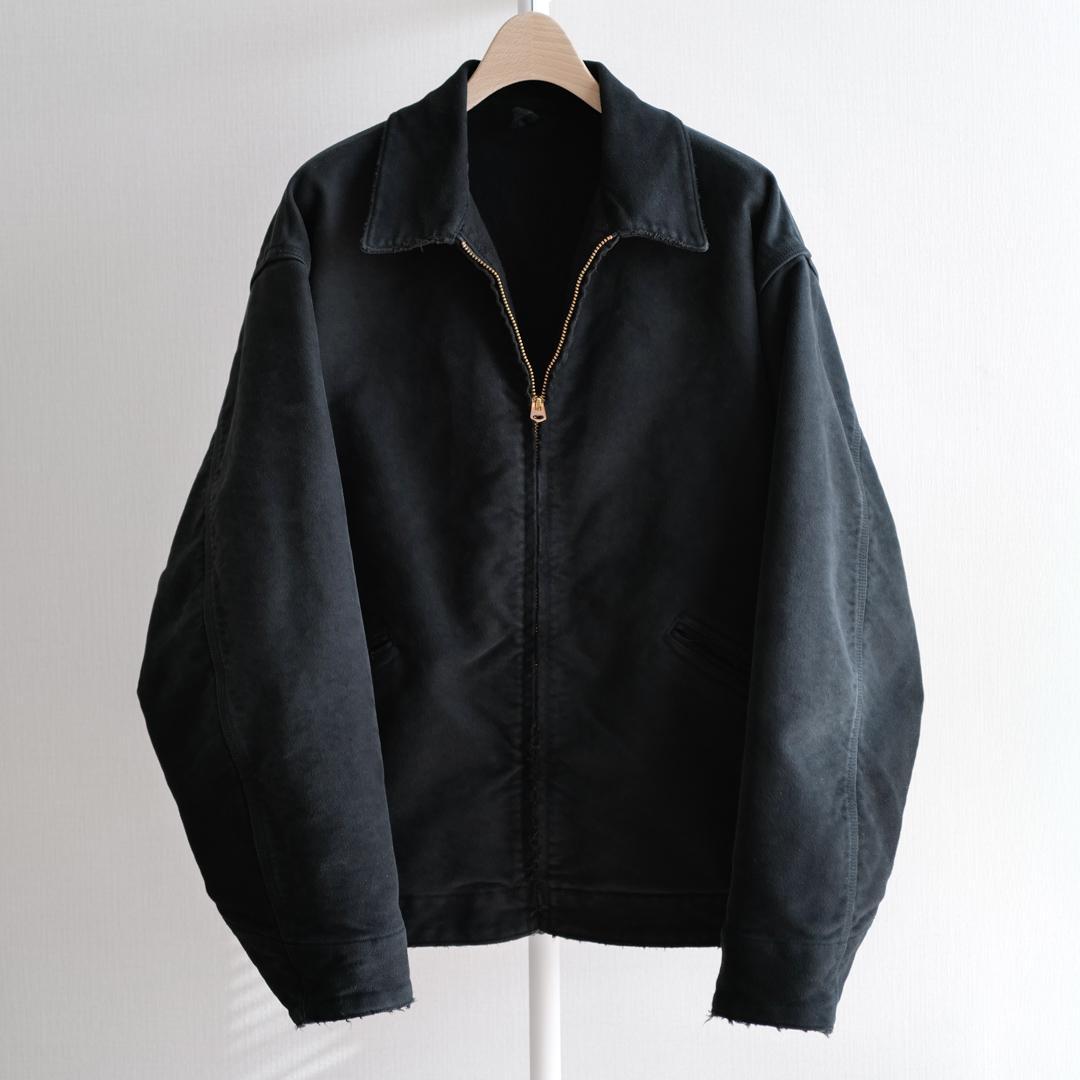 COMOLI 25AW 直営店限定 モールスキン ジップショートジャケット