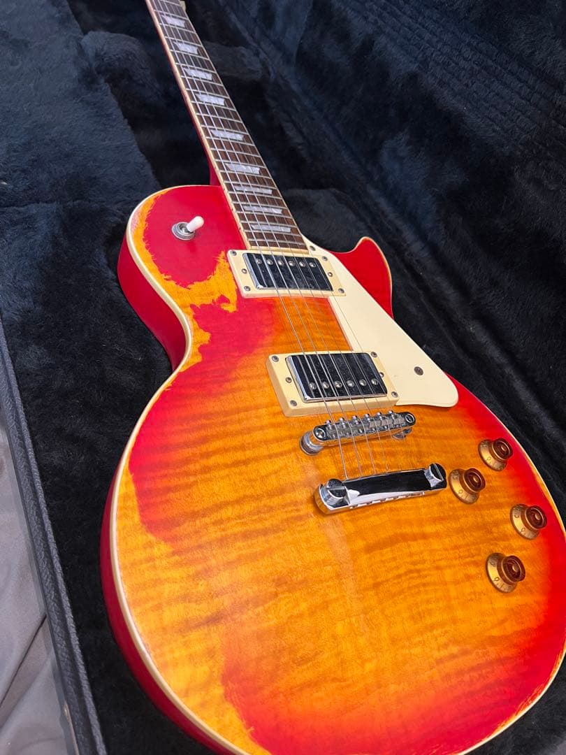 【km】Epiphone Les Paul Standard レリック加工