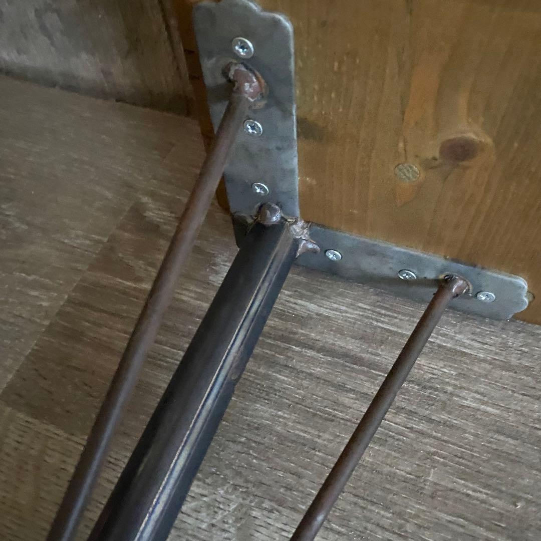 インダストリアル　ベンチ　長椅子　レトロ