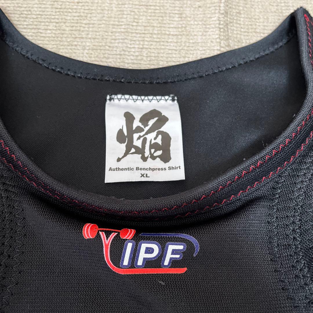 ベンチプレスシャツ　武器屋　鬼　ONI 焔　XL