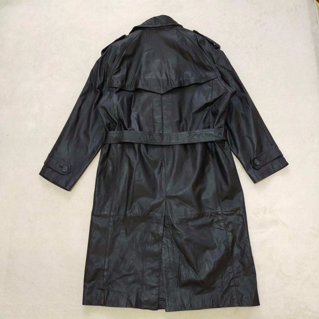 HARAJUKU MOTHER　オールレザー　牛革　　ロングトレンチコート