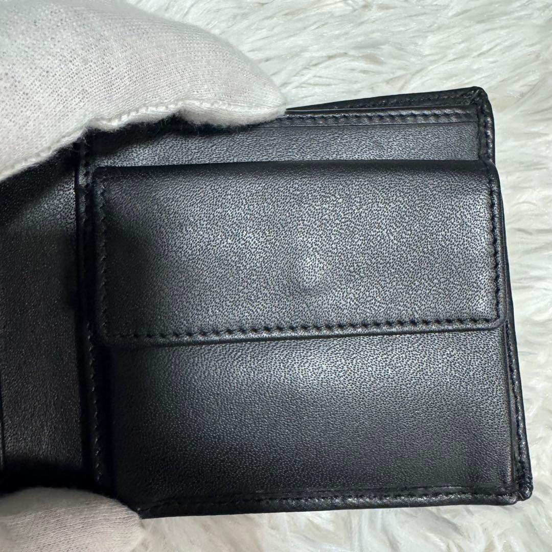 Vivienne Westwood 二つ折り財布　レザー　ブラック　オーブ