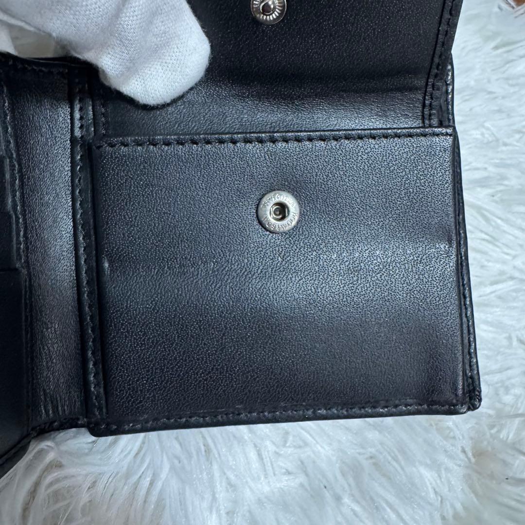 Vivienne Westwood 二つ折り財布　レザー　ブラック　オーブ