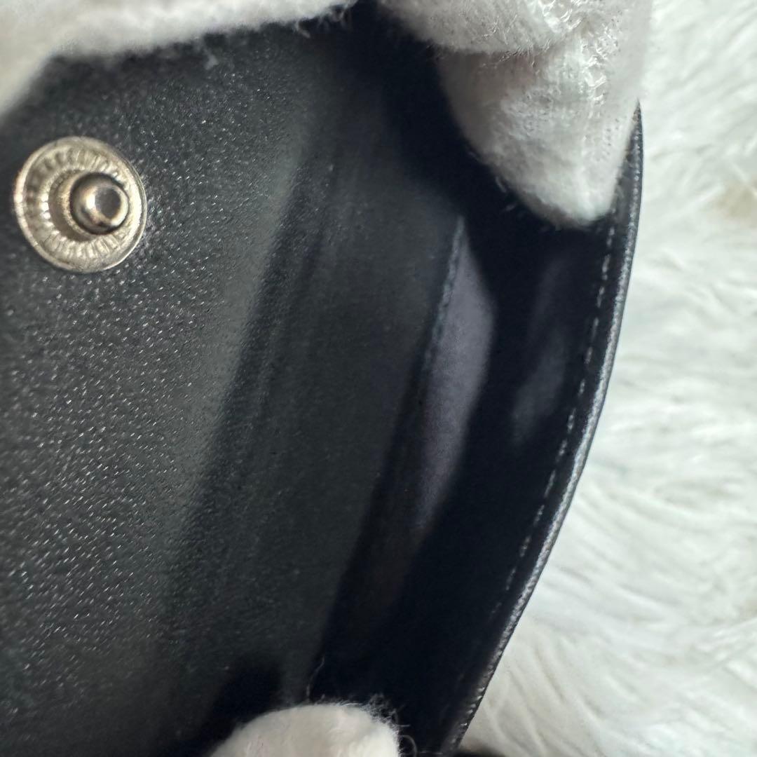 Vivienne Westwood 二つ折り財布　レザー　ブラック　オーブ