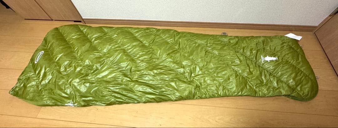 美品モンベル 800FPアルパインダウンハガー 800 サーマルシーツ