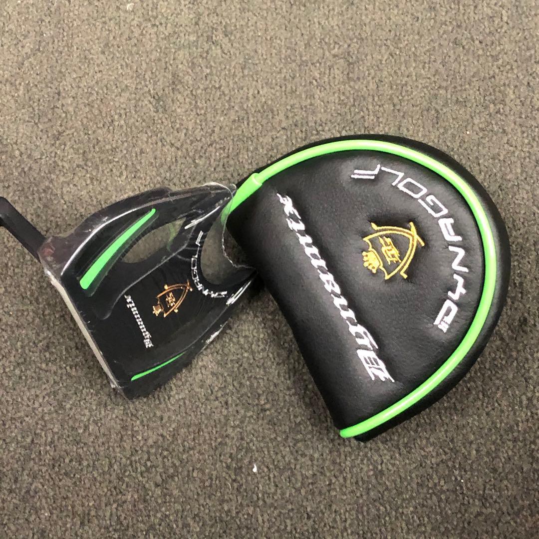 新品超激安◆極太グリップと大型ヘッドの安定感抜群のカッコいいダイナミクスパター