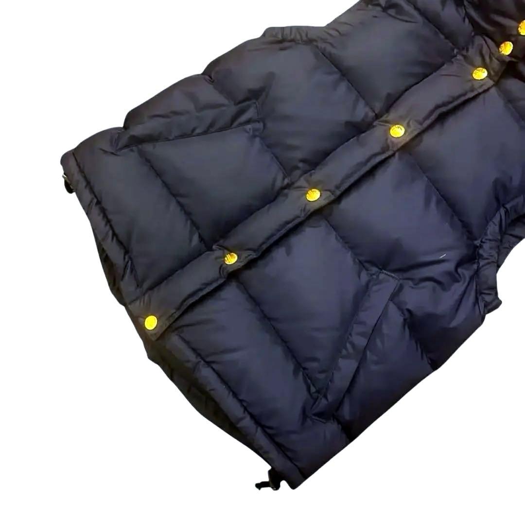 新品✨ドゥーズィエムクラス別注 シュタンバウム ダウンベスト 金ボタン 紺34