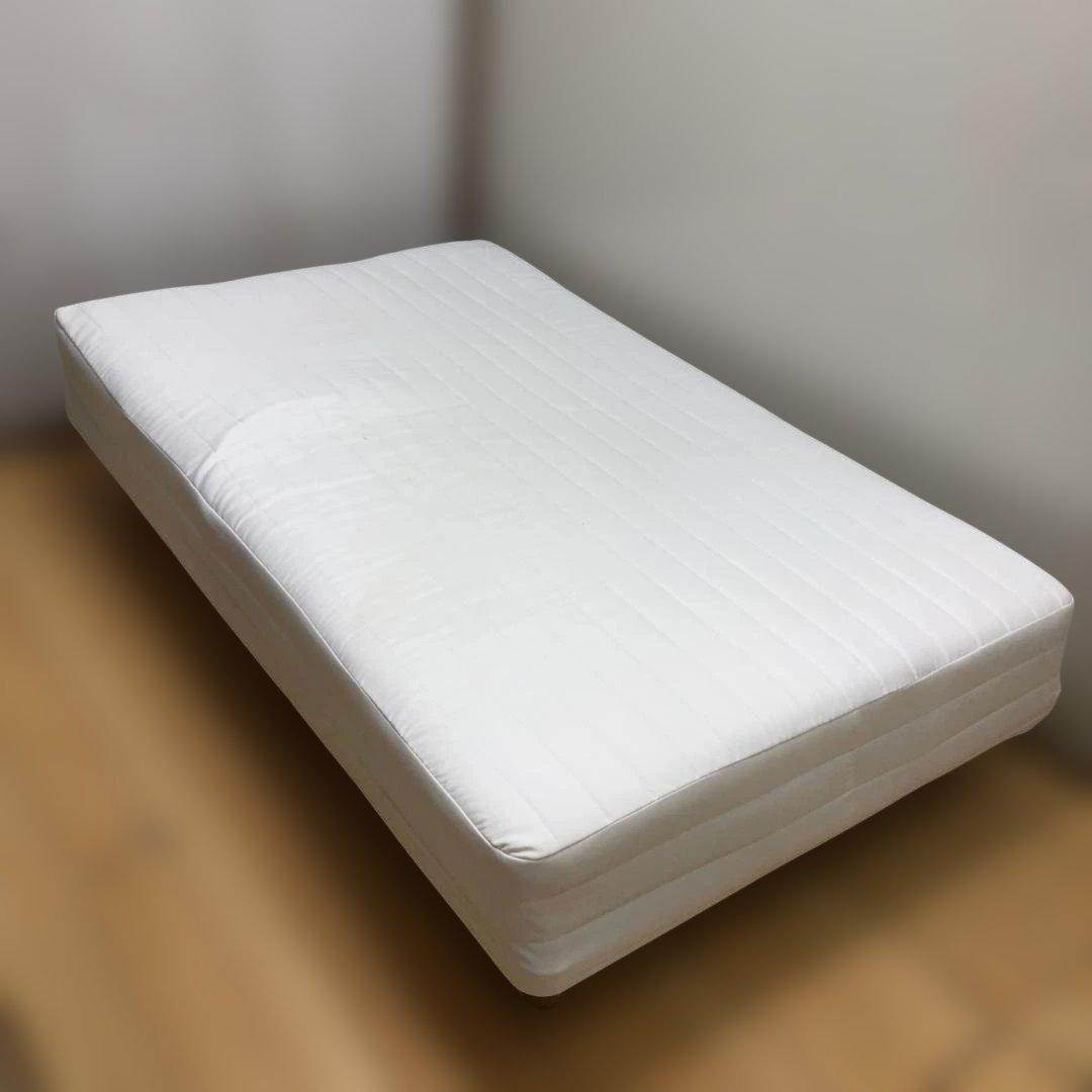 送料無料★無印良品 マットレス セミシングル 脚付き 250809-3