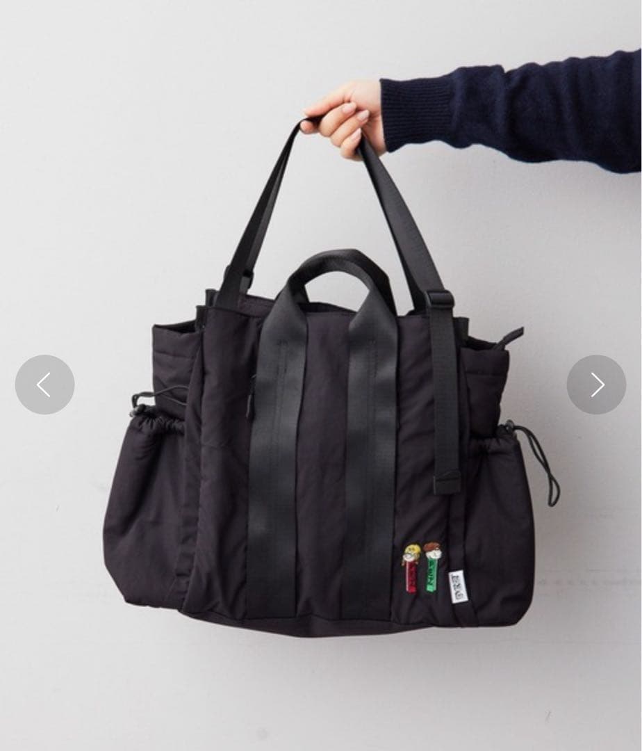 【美品】 ear PAPILLONNER×PEZ ペアレンツバッグ ポーチ付き