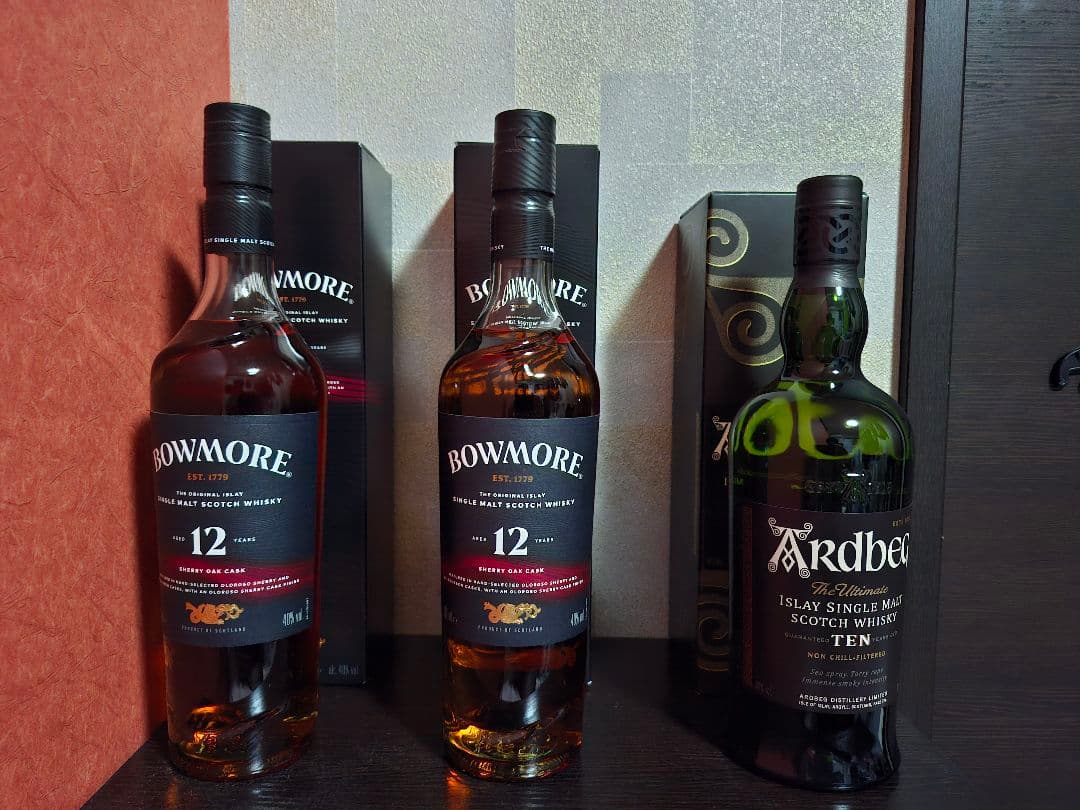 ★早い者勝ち★格安★限定★ボウモア　シェリー　2本　アードベック10年　計3本