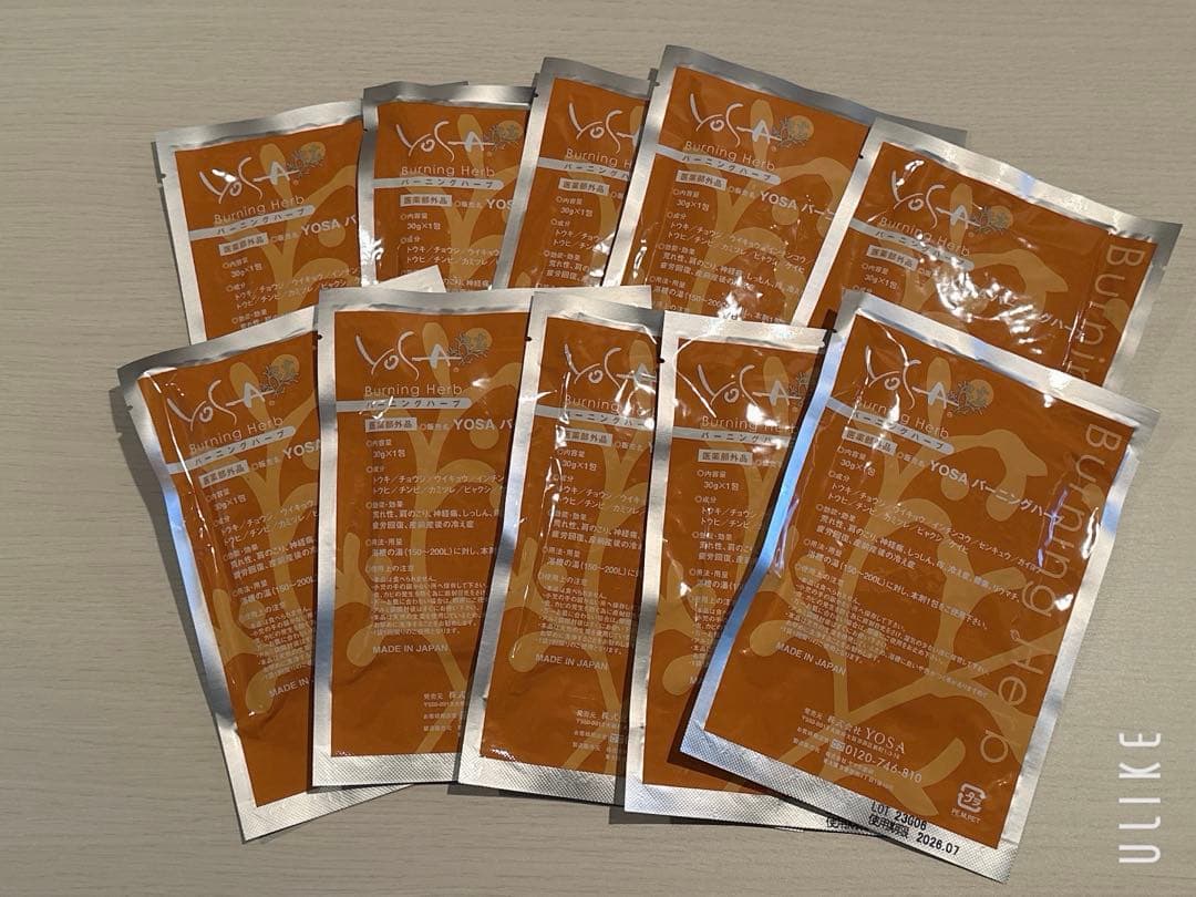 YOSAハーブ10個セット⑤