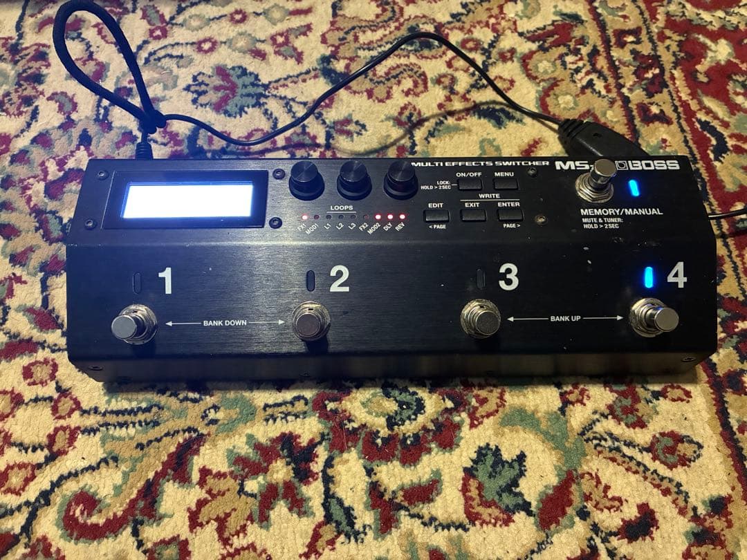 【元箱あり】BOSS MS-3 マルチエフェクトスイッチャー