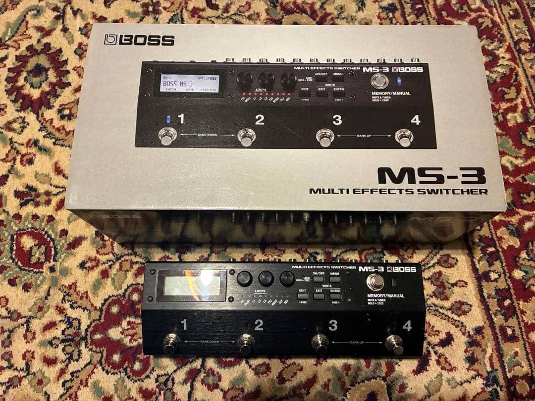 【元箱あり】BOSS MS-3 マルチエフェクトスイッチャー