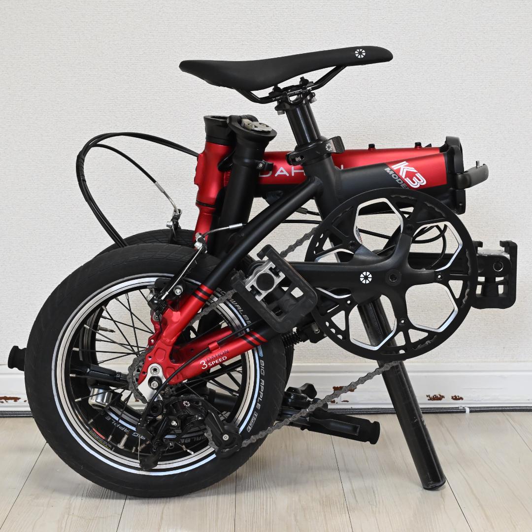 DAHON K3 折りたたみ自転車 レッド