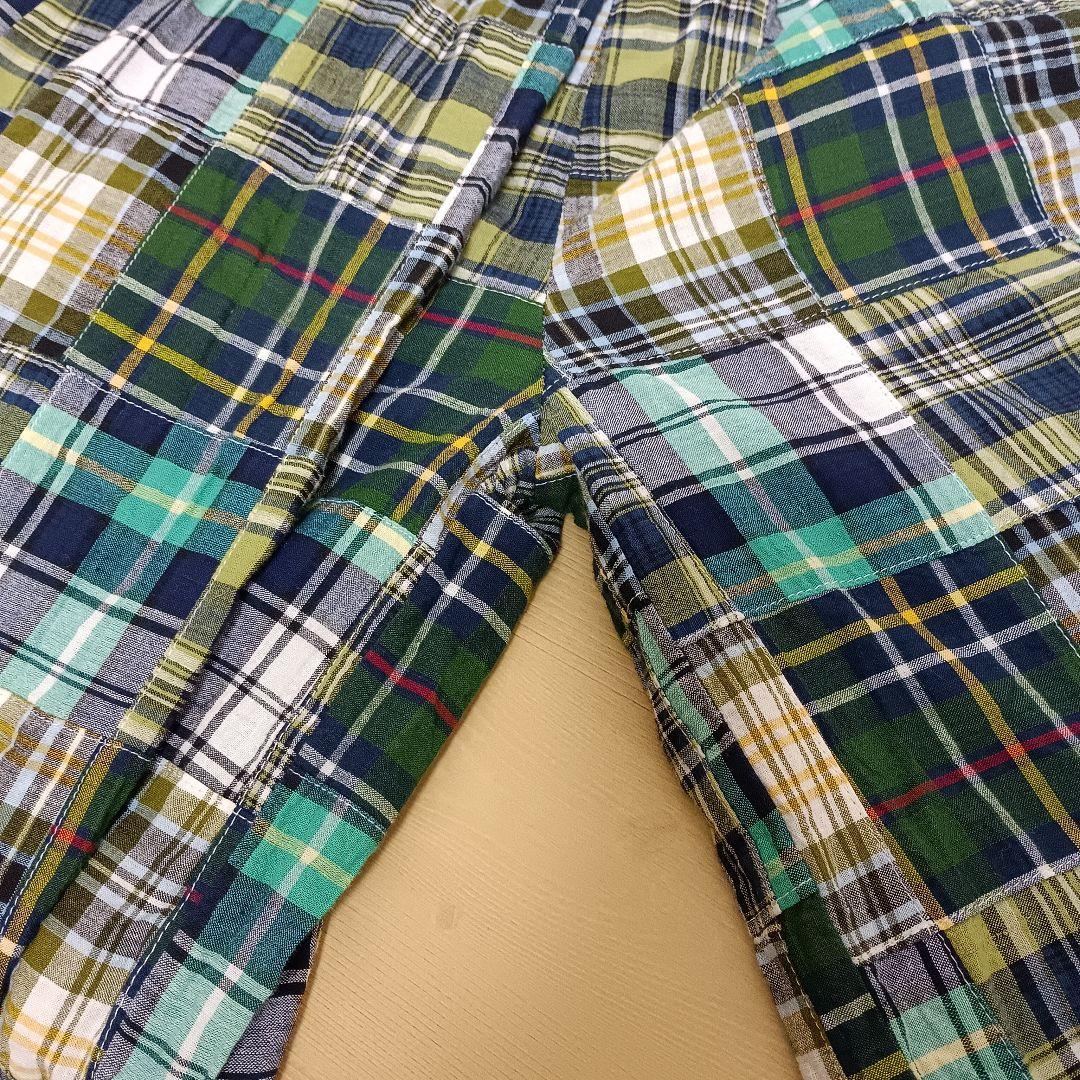 美品　キャピタル　パッチワーク　キュロットスカート　ワイドパンツ