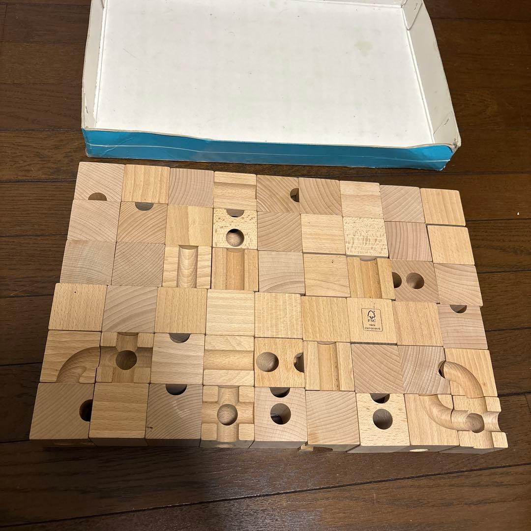 【良品】cuboro スタンダード 54個 積み木