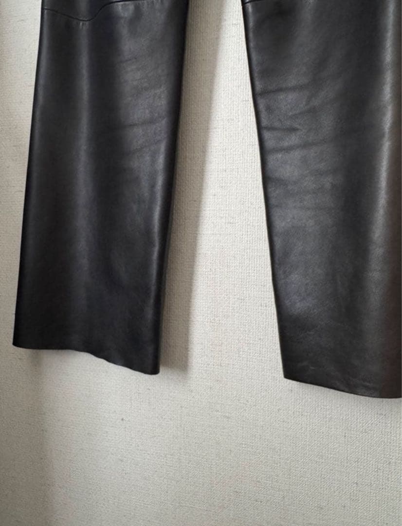 【LOEWE】ロエベ　メンズ　レザーパンツ