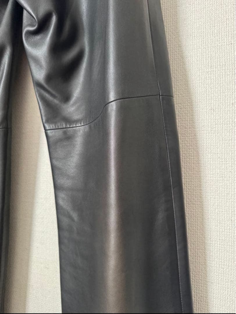 【LOEWE】ロエベ　メンズ　レザーパンツ