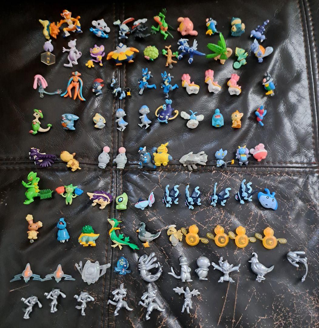 d*3様 ポケモン　フルカラーアドバンス　フィギュアのみ　86個セット