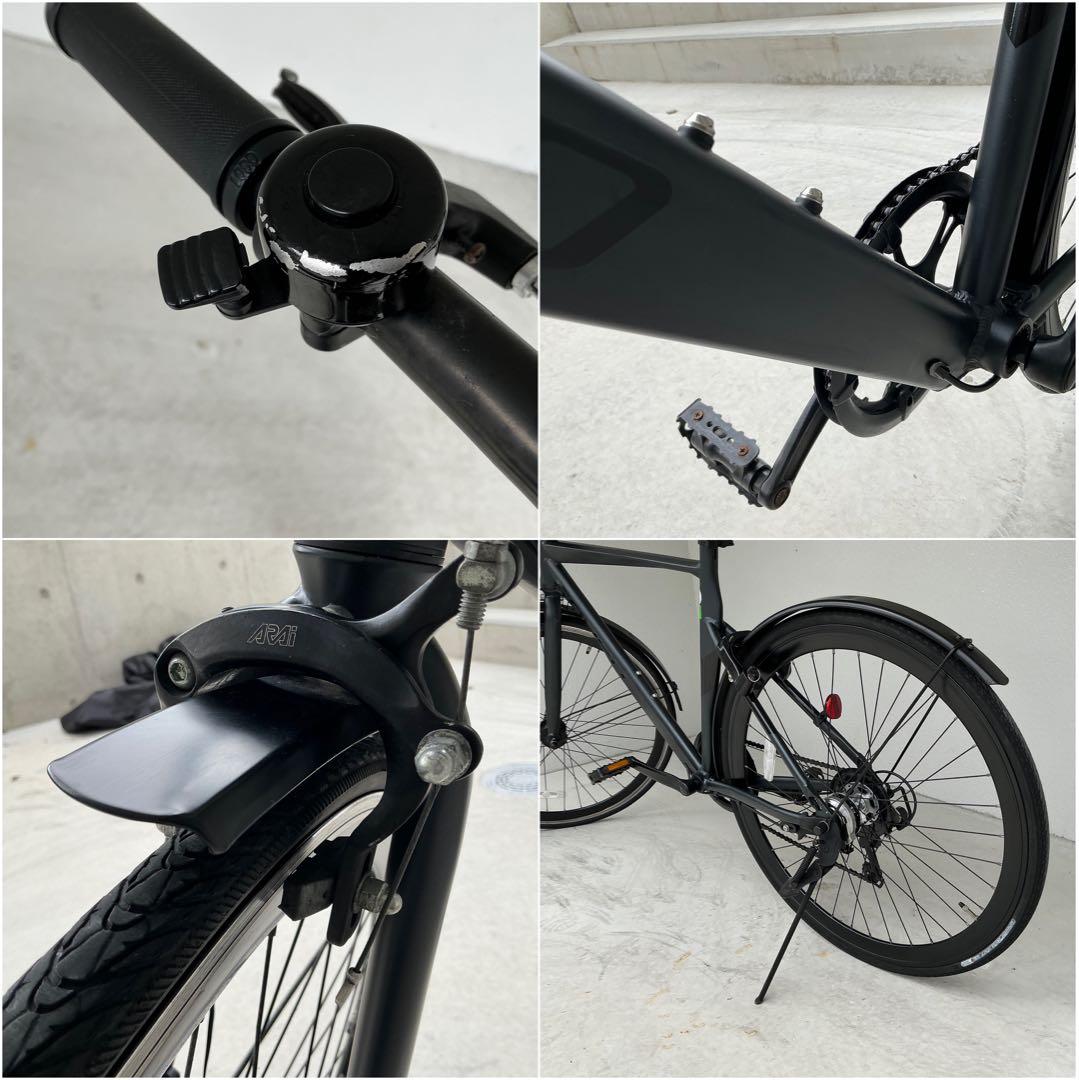 【沖縄県限定】コルポC 500mm マットブラック 700C 7段変速COPRO