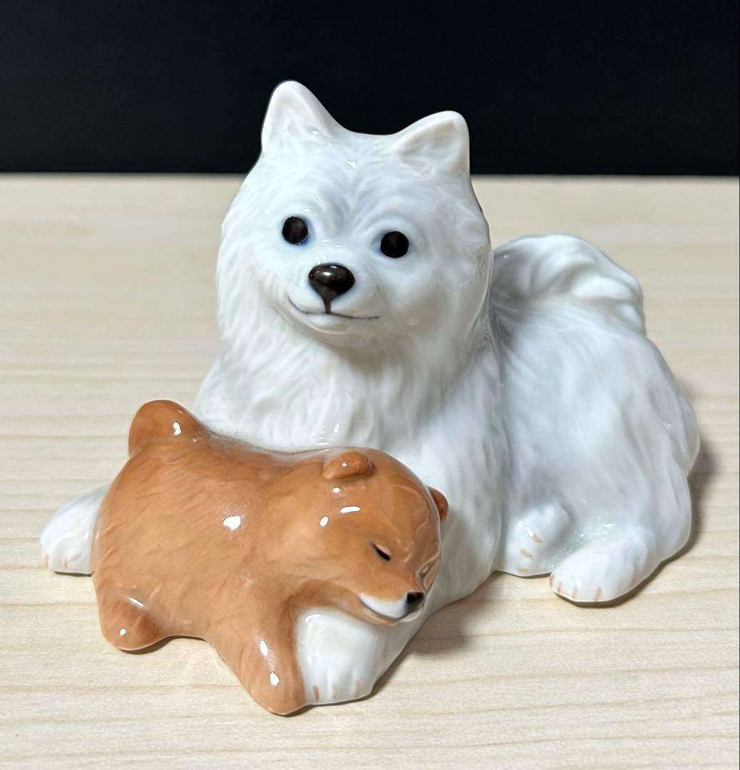 ロイヤルコペンハーゲン　2015イヤーフィギュリン　犬　ポメラニアン ※美品