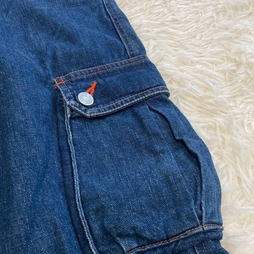 HYSTERIC GLAMOUR デニムサロペット インディゴブルー F 重ね着