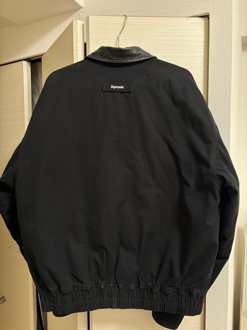 ジャケット・アウター supreme leather collar utility jacket