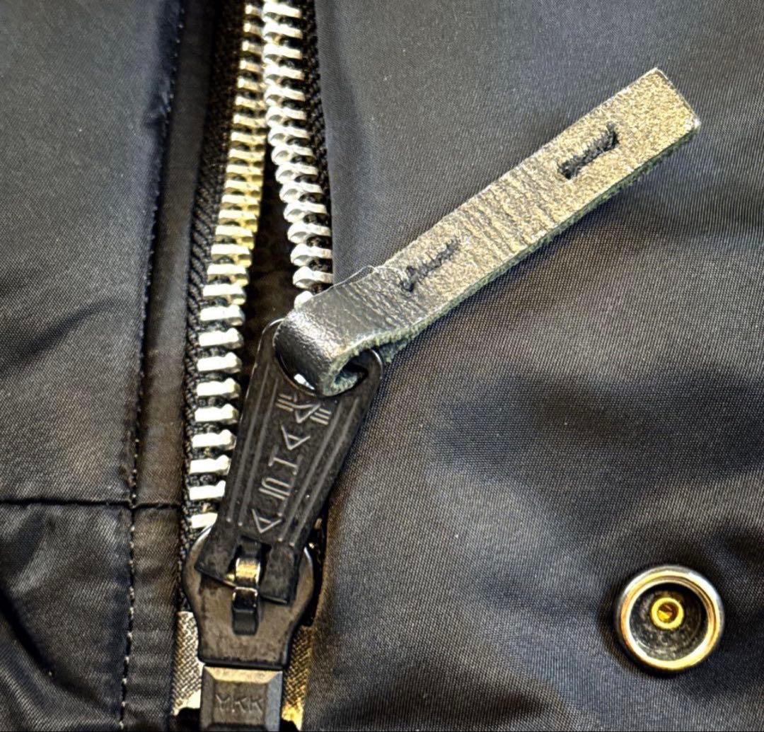 Alpha N-2B フライトジャケット　 y2k 短丈　Lサイズ ブラック