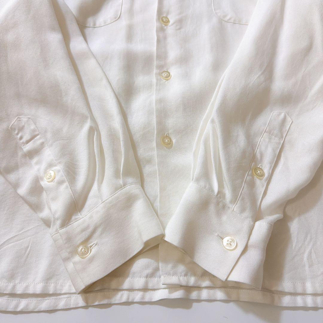 ワコマリア TWO TONE 50'S OPEN COLLAR SHIRT M
