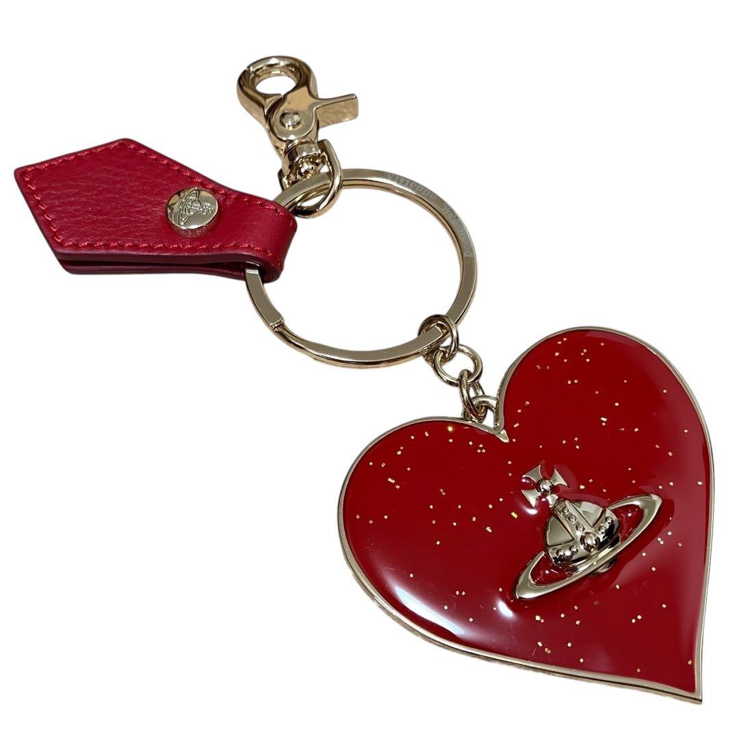 【極美品】 Vivienne Westwood キーホルダー ハート　オーブ