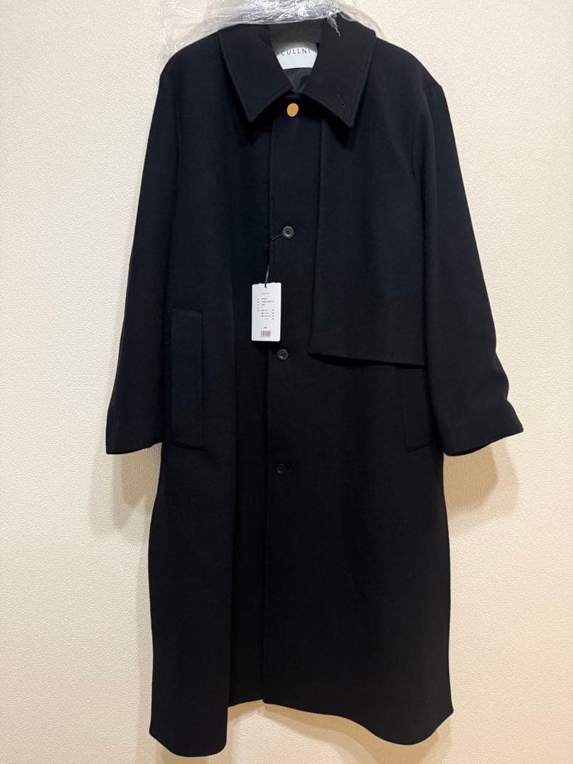 CULLNI ブラック トレンチコート サイズ1