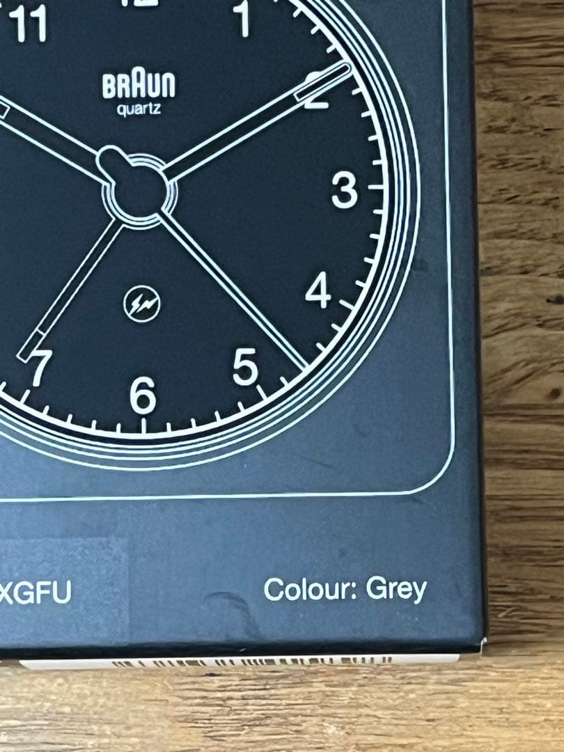 BRAUN fragment travel alarm clock 時計 置時計