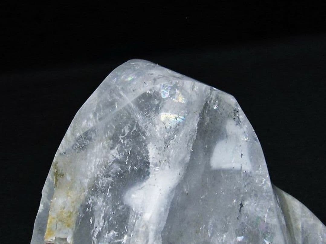 ヒマラヤ水晶 炎（フレイム） ポリッシュ 置物[T653-3775]