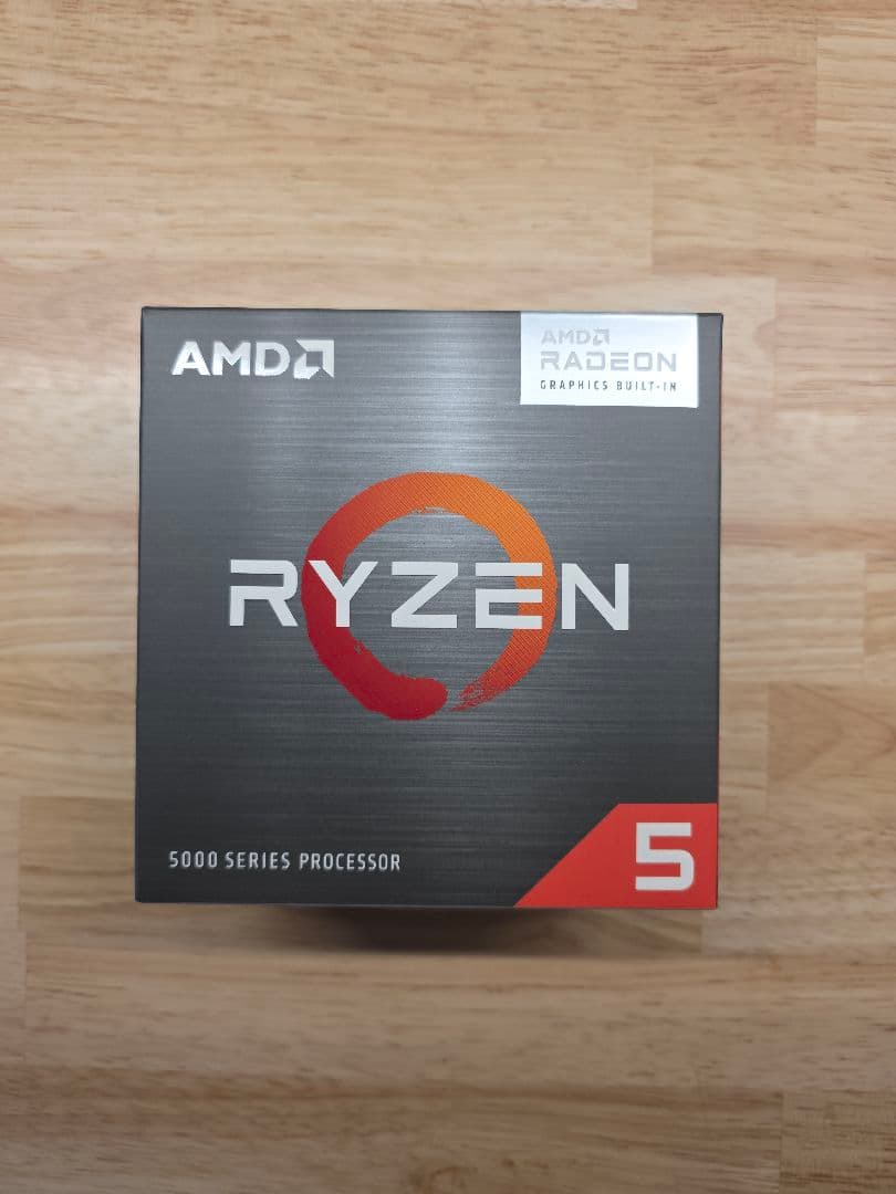AMD Ryzen 5 5500GT リテールクーラー付き