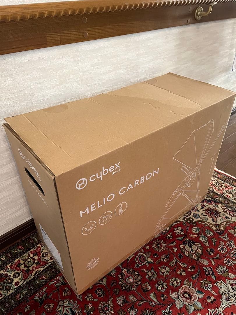 【美品】cybex サイベックス ベビーカー　メリオカーボン ムーンブラック