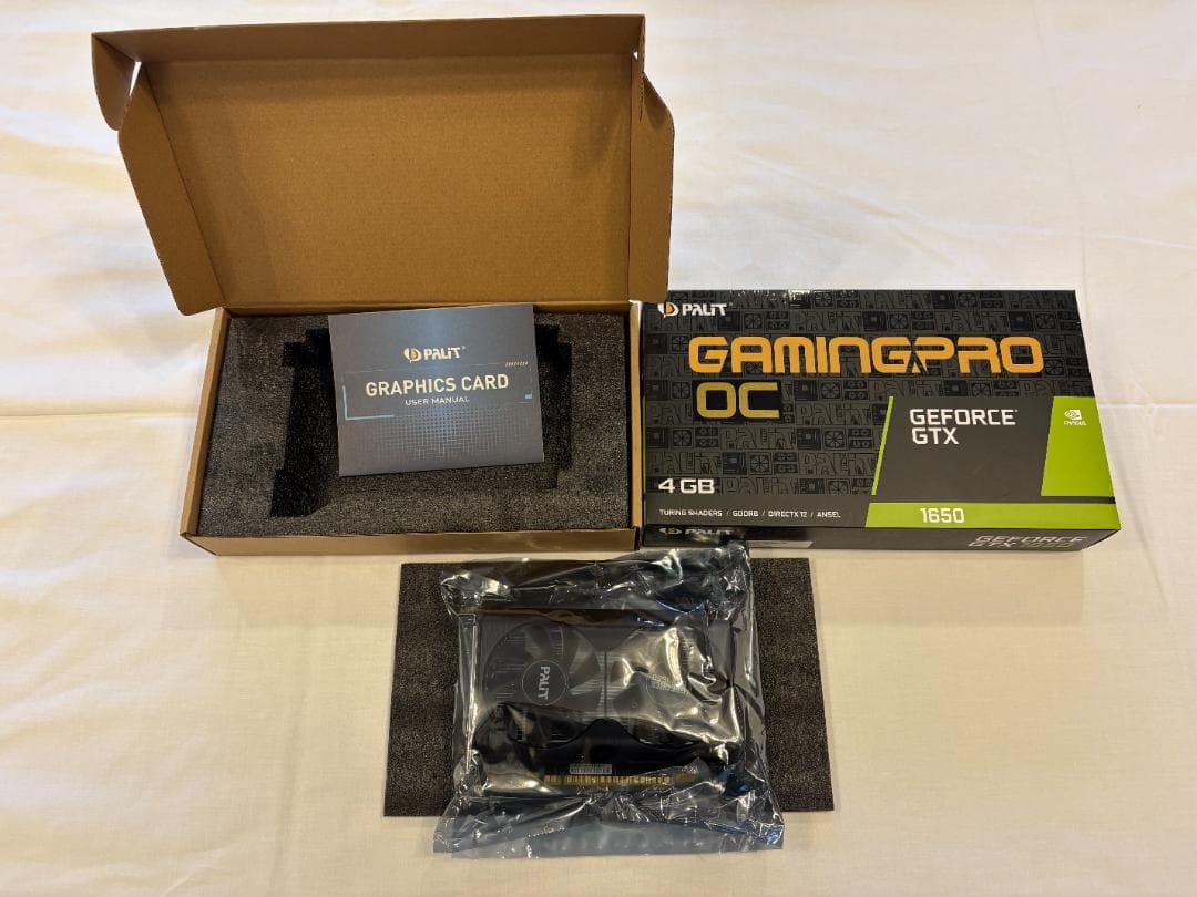 グラフィックボード・グラボ・ビデオカード PALIT Geforce GTX1650 GP OC GDDR6