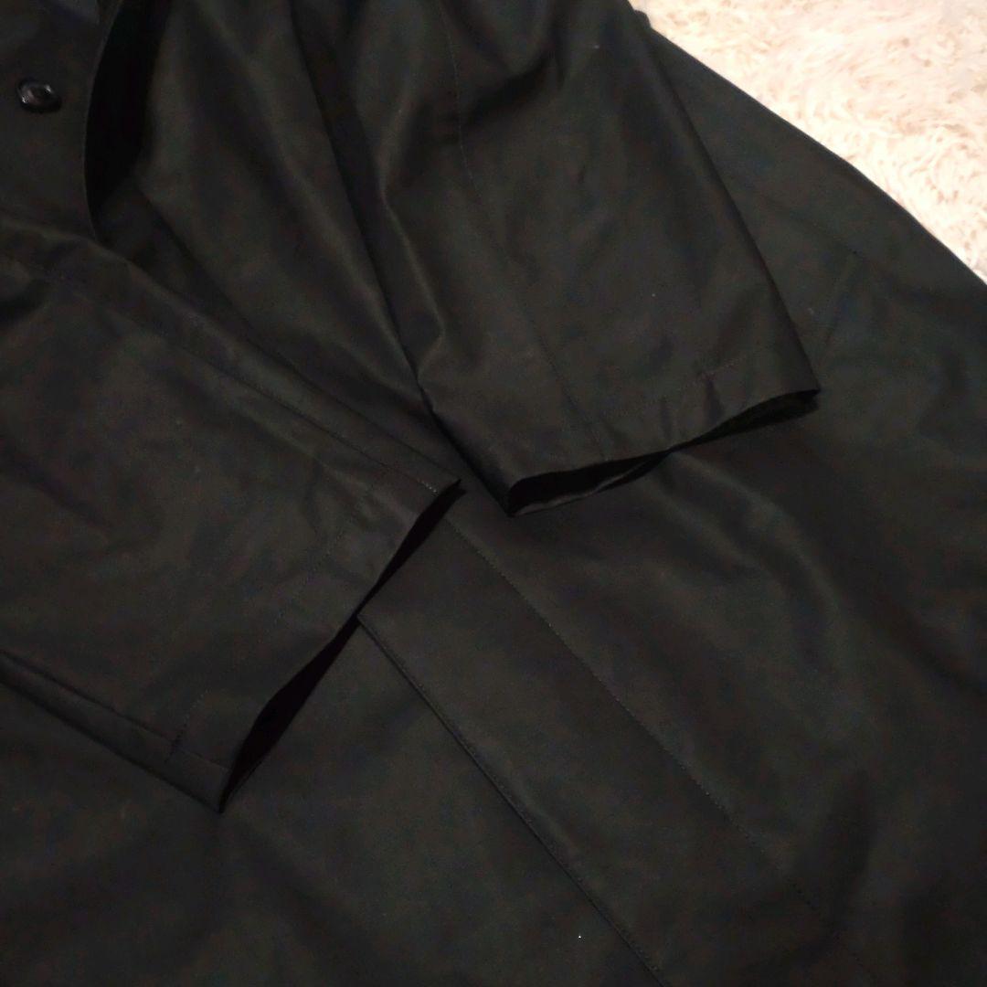 ✨極美品【BURBERRY】メンズ/ライナー付/トレンチコート/大きめ/XL/黒