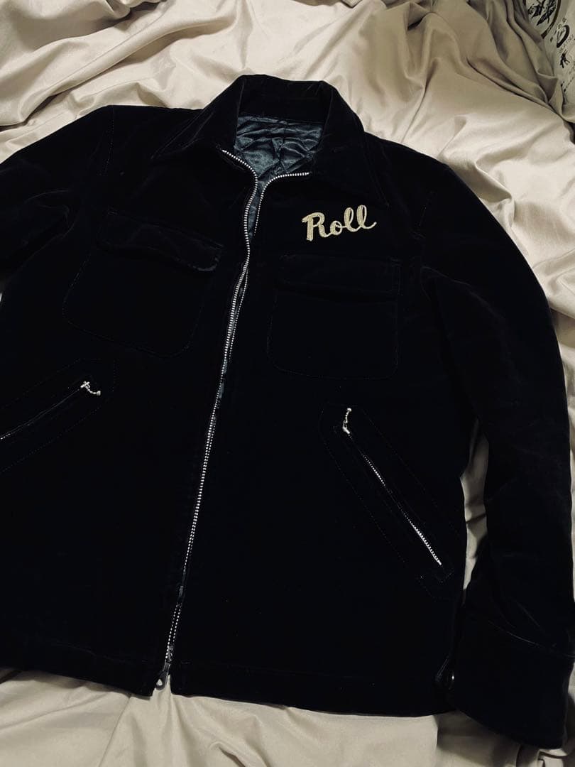 ROLL 日本製限定別珍　ジャケット スカジャン Vintage unisex