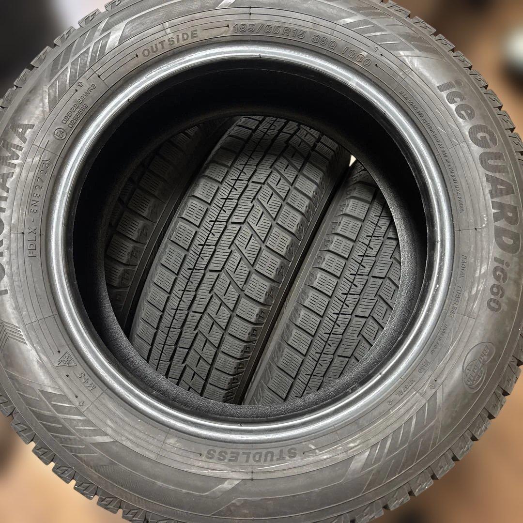 185/65R15(88Q)ヨコハマ製アイスガードiG60