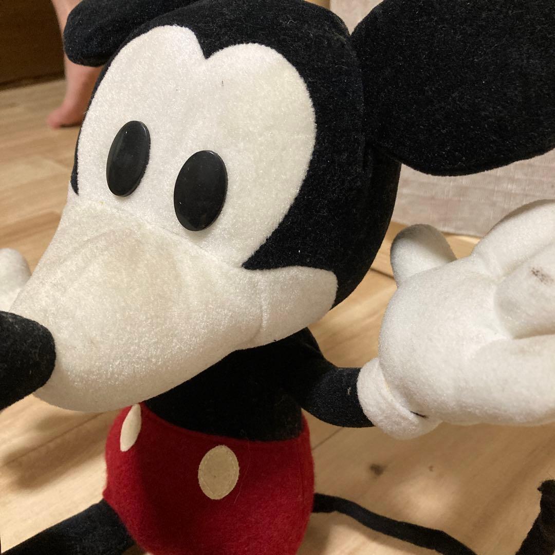 昭和レトロ　アンティーク　ミッキーマウス　ディズニーランド復刻トートバック