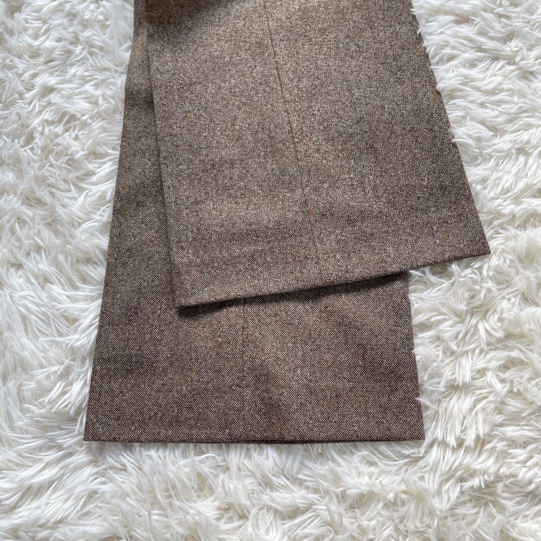 大きいサイズNEWYORKERニューヨーカー ライトブラウンパンツスーツ上下