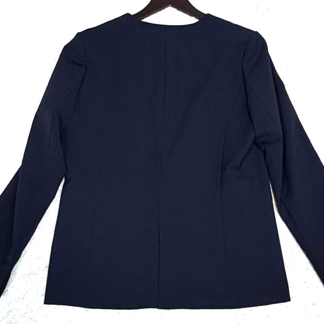 OPAQUE.CLIP Carremanノーカラー パンツ セットアップ L