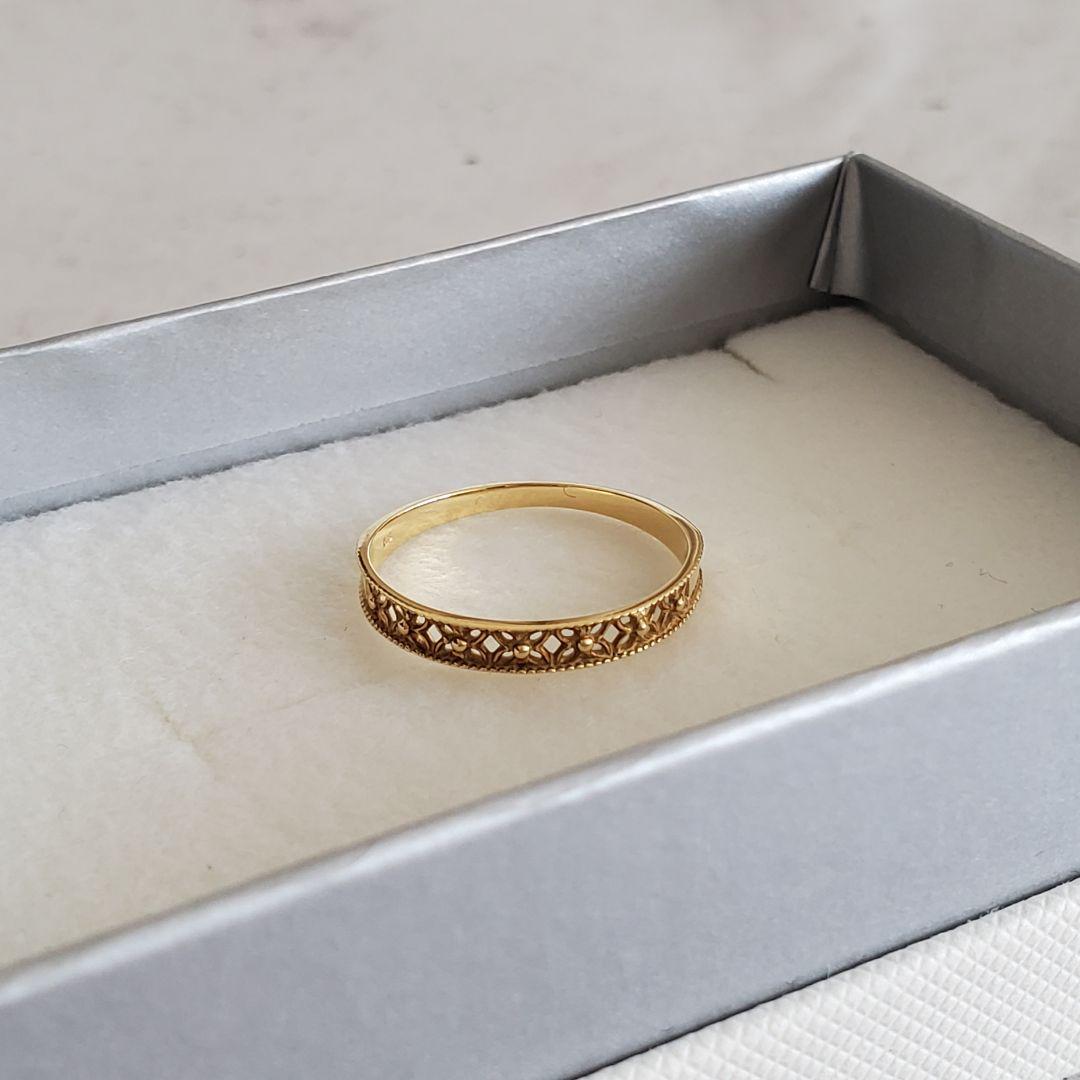 【con affetto】K18デザインリング