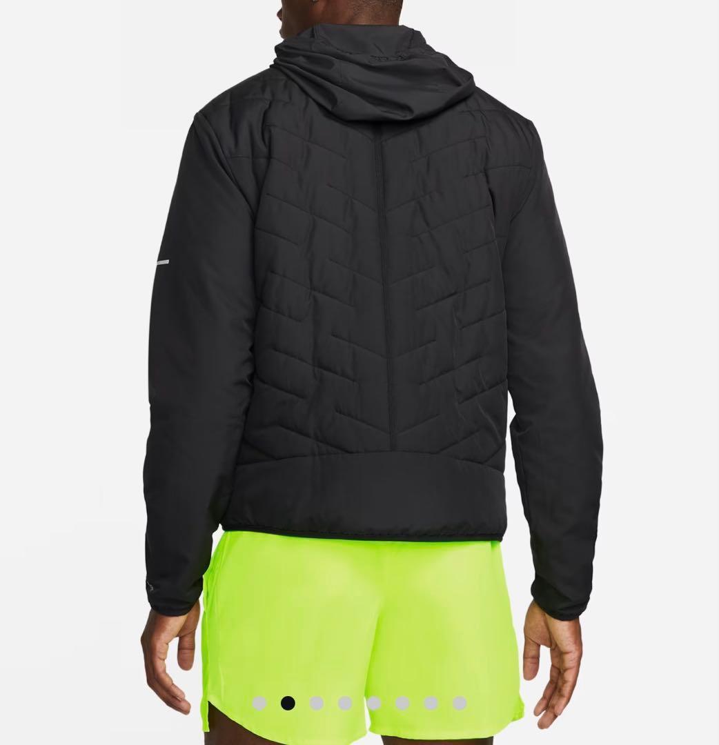 NIKE ランニングジャケット　エアロレイヤージャケット　黒　ブラック　M 新品