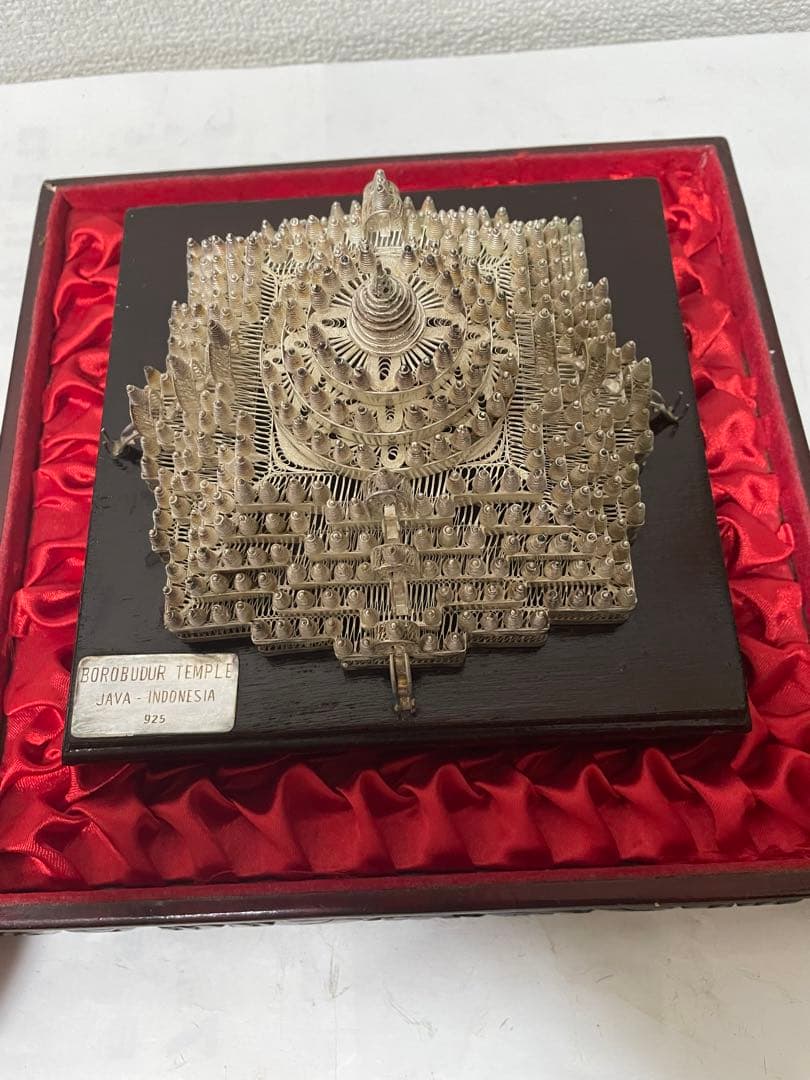 銀細工 シルバー925　仏塔　淨重量275g