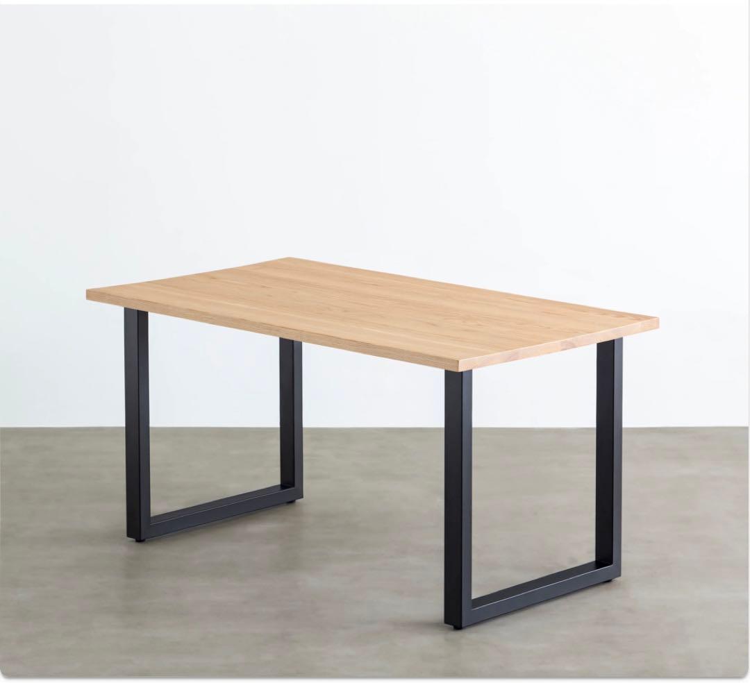 【chom kame】テーブル 無垢 ホワイトアッシュ180cmx70cm