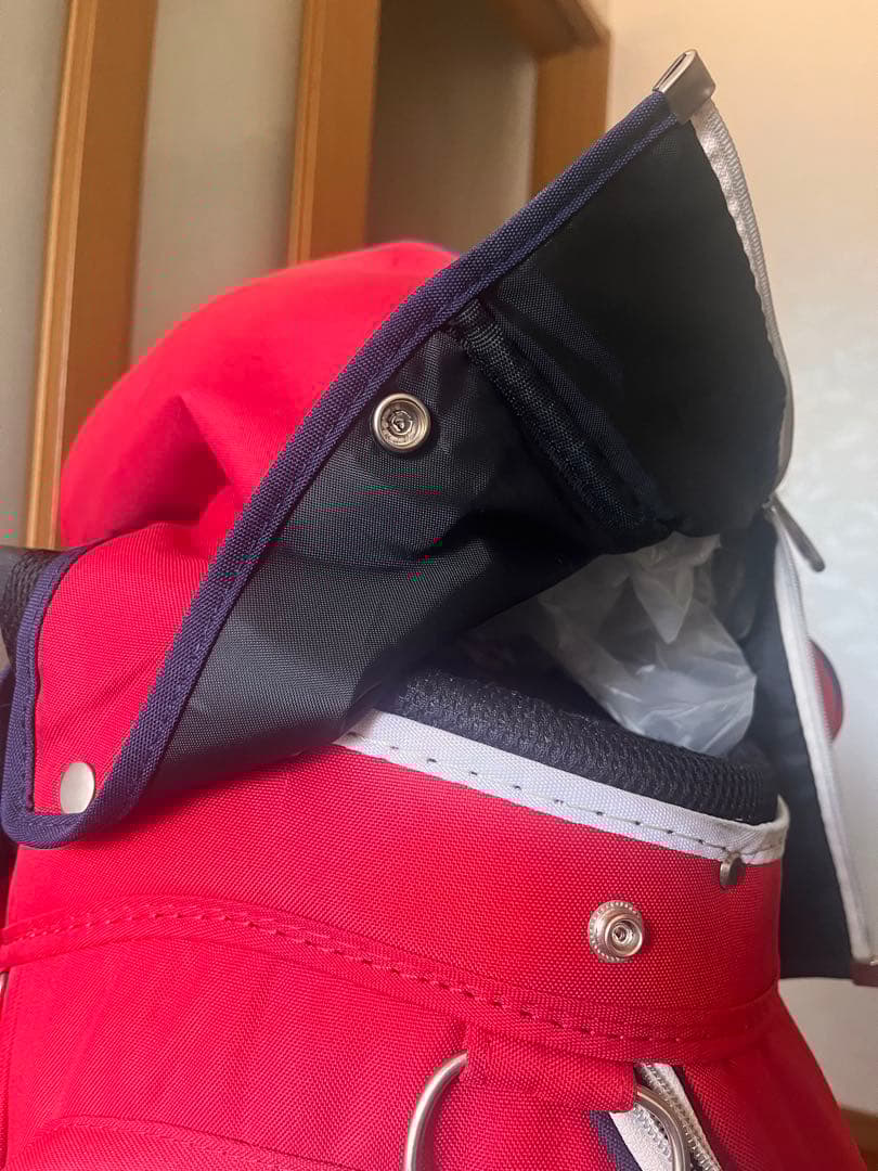 and per se ゴルフキャディバッグ レッド